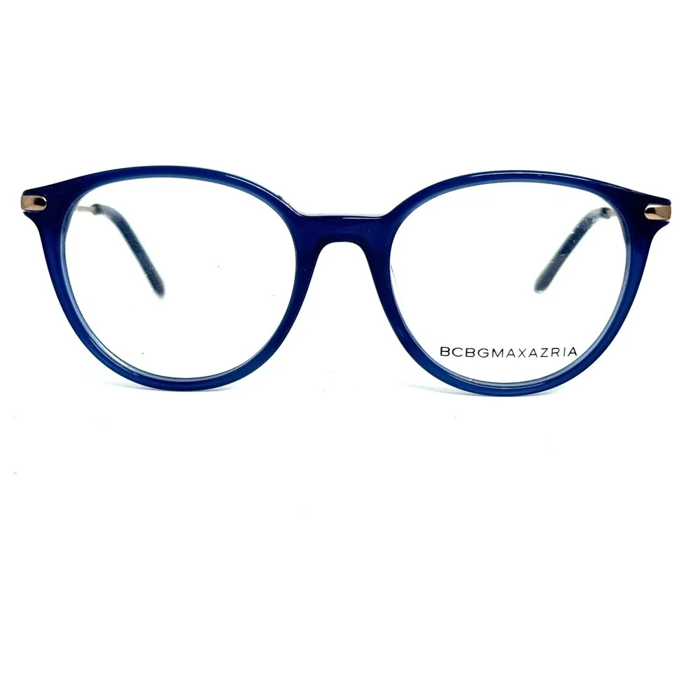BCBGMAXAZRIA Eyeglasses Frames Fenella Blue 50/18/135 NWOT H17583‎